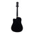Used Washburn WA90CETBB Acoustic Guitar Black 41117-S000058997 View 12
