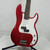 Used Squier AFFINITY P BASS P Type Bass Guitar Red 4-String 40042-S000282609 View 1