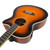 Used Washburn EA15ATB-A Festival Series Mini Jumbo Acoustic-Electric Guitar - Tobacco Burst 40090-S000086947 View 5