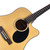 Used Jasmine JD-36 Dreadnought Cutaway Acoustic-Electric Guitar Natural 40090-S000086951 View 8