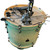 Used Mapex 5PC ARMORY W/HDWR Drum Shells and Hardware Green 40009-S000321116 View 1
