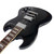 Used Leo Jaymz SG-Style Double Cutaway Electric Guitar - Black 40090-S000086970 View 5