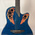 Used Ovation CELECBRITY CE44P Laminate Top Acoustic Guitar Blue 41110-S000075056 View 3