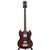 Used Sekova SG-TYPE Vintage Bass Guitar Red 4-String View 2