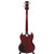 Used Sekova SG-TYPE Vintage Bass Guitar Red 4-String View 5