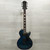 Used Epiphone Les Paul Standard Electric Guitar Quilt Blue 40015-S000347856 View 4