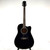 Used Washburn WA90CE Acoustic Guitar Black 41119-S000040672 View 2
