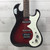 Used Silvertone 1149 Lipstick Red Silver Flake Double Cut Electric Guitar 40051-S000121778 View 1
