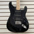 Used Squier SONIC STRAT HSS S Type Electric Guitar Black 6-String 40087-S000246795 View 2