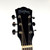 Used Washburn WA90CE Acoustic Guitar Black 41119-S000040695 View 3