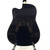 Used Washburn WA90CE Acoustic Guitar Black 41119-S000040696 View 12