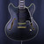 Used D'Angelico DELUXE DC/SP HOLLOWBODY MODDED Semi-Hollow Electric Guitar Black 6-String 41140-S000145279 View 1
