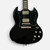 Used Epiphone SG Pro Electric Guitar Black 6-String 41103-S000061959 View 1
