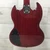 Used Epiphone EB-0 Korean Made Bolt On Bass Guitar Red 40051-S000121838 View 3