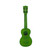 Used Kala THE WATERMAN Ukulele Green 40009-S000321543 View 1