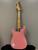 Used Squier MINI STRAT S Type Electric Guitar Pink 6-String 41129-S000024232 View 5