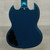 Used Epiphone Exclusive SG Custom Electric Guitar Blue 40015-S000348233 View 3