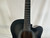 Used Donner AS IS BRIDGE LIFT DAJ-110CD Laminate Top Acoustic Guitar Black 40012-S000322995 View 5