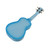 Used Kala LIGHT BLUE BURST SOPRANO DOLPHIN Ukulele Blue View 2
