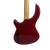 Used Dean EDGE 09 Bass Guitar Red 4-String 41120-S000041441 View 5