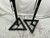 Used On Stage MONITOR STAND PAIR Speaker Stand 40012-S000323105 View 4
