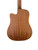 Used Gold Tone Micro-Bass GT M-BASS Acoustic/Electric Bass Guitar w/BAG 41115-S000121327 View 4