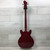 Used Hagstrom Viking Bass Guitar Cherry Red 40051-S000121927 View 4