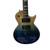 Used LTD EC-1000 DELUXE LP Type Electric Guitar Blue 6-String 40009-S000321681 View 2
