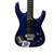 Used LTD MH-100 S Type Electric Guitar Blue 6-String 40009-S000321702 View 2