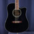 Used Ibanez V70CE ACOUSTIC ELECTRIC Laminate Top Acoustic Guitar Black 41140-S000145765 View 1