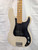 Used Samick BASS P Type Bass Guitar White 4-String 41125-S000044328 View 1