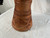 Used NO BRAND (Brandless Product) HAND CARVED MED DJEMBE WOOD CROSS HATCH Djembe 40012-S000323445 View 6