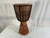 Used NO BRAND (Brandless Product) HAND CARVED MED DJEMBE WOOD CROSS HATCH Djembe 40012-S000323447 View 1