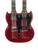 Used Epiphone G-1275 Double Neck SG Electric Guitar w/HSC 41115-S000121466 View 1