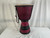Used NO BRAND (Brandless Product) HAND CARVED LG DJEMBE RED/BLACK Djembe 40012-S000323482 View 1