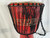 Used NO BRAND (Brandless Product) HAND CARVED LG DJEMBE RED HILLS BLK STRK Djembe 40012-S000323485 View 2