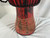 Used NO BRAND (Brandless Product) HAND CARVED LG DJEMBE RED HILLS BLK STRK Djembe 40012-S000323485 View 6