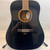 Used Washburn D10SB DREADNAUGHT Laminate Top Acoustic Guitar Black 41108-S000068515 View 2