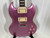Used Epiphone MUSE SG Double Cut Electric Guitar Pink 6-String 40107-S000161126 View 2