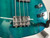 Used Davison P STYLE BASS P Type Bass Guitar Green 4-String 40012-S000323632 View 12