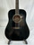 Used Washburn HD10SB Laminate Top Acoustic Guitar Black 40012-S000323648 View 1