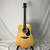 Used Magnum 400 Vintage Laminate Top Acoustic Guitar Natural 41128-S000119072 View 8