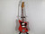 Used Vintage REVO SERIES VRS659FR Offset Double Cutaway Electric Guitar Red 6-String 40107-S000161182 View 2