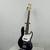 Used Fender MIM Jazz Bass J Type Bass Guitar Black 4-String 40042-S000283825 View 3