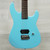 Used Samick SS-50 Electric Guitar Blue - Active Electronics Added 40015-S000348926 View 1