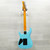 Used Samick SS-50 Electric Guitar Blue - Active Electronics Added 40015-S000348926 View 7