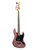 Used Squier JAZZ BASS J Type Bass Guitar Purple 4-String 41135-S000010512 View 1