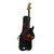 Used Fender STR-75R W/ GIG BAG S Type Electric Guitar Red 6-String 40009-S000322048 View 1