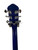 Used Oscar Schmidt OE-30 DELTA KING Semi-Hollow Electric Guitar Blue 6-String 41136-S000160173 View 7
