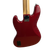 Used Fender DELUXE ACTIVE JAZZ BASS V J Type Bass Guitar Red 5-String 41120-S000041764 View 7